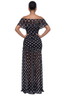 Spot On Off-Shoulder Maxi Dress- Preorder Ships 5/29