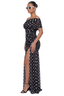Spot On Off-Shoulder Maxi Dress- Preorder Ships 5/29