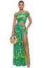 Botanical Jungle Mesh Skirt Set