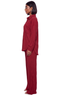Easy Does It Plisse Pants Set (Red)