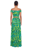 Botanical Jungle Mesh Skirt Set