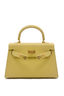Citron Yellow Luxe Mini Satchel