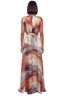 Earth & Ember Plunge Maxi Dress