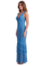 Santorini Fringe Tiered Maxi Dress