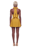 Honeycomb Flare Mini Dress