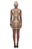 Tribal Sketch 3D Mini Dress- Preorder Ships 6/9