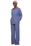 Easy Does It Plisse Pants Set (Pale Blue)