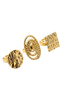 Sculptural Gold Ring Stack Set