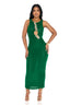 Enchanted Links Midi (Green)- FINAL SALE