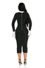 Executive Bandage Dress (Black/White)