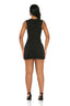 Valora Mini Dress (Black)- FINAL SALE