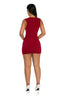 Valora Mini Dress (Wine)- FINAL SALE