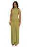 Verde Knot Maxi Dress (Olive)