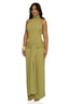 Verde Knot Maxi Dress (Olive)