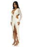 Cloud Nine Ruffle Dress (Ivory)