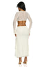 Cloud Nine Ruffle Dress (Ivory)