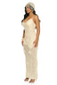 Marbella Seashell Crochet Gown