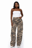 Camouflage Cargo Multi-Pocket Pants