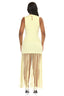 Sunray Fringe Knit Tank Maxi Dress