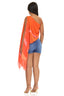 Ember Flow One Shoulder Drape Top