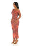 Ember Mesh Midi Dress