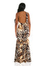 Safari Scarf Maxi Dress- Preorder Ships 11/7