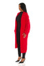 Leisure Balloon Sleeve Cardigan (Red)