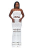Crochet Coastal Knit Crop & Skirt Set
