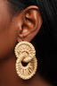 Rattan Double Loop Earrings
