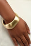 Sculpted Gold Cuff