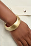 Sculpted Gold Cuff