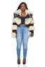 Robin Crop Faux Fur Jacket