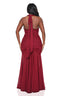 Marley Halter Dress (Burgundy)