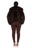 Cocoa Cloud Shaggy Coat