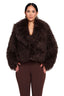 Cocoa Cloud Shaggy Coat