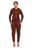 Comfort Sweater Set (Brown)