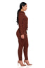 Comfort Sweater Set (Brown)