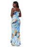 Seaside Siren Blue Wave Dress