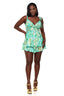 Palm Paradise Tiered Playsuit- Preorder