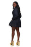 Blue Jean Baby Belted Utility Dress- FINAL SALE