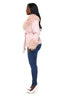 Cotton Candy Dreams Fur Collar Jacket (Pink)