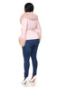Cotton Candy Dreams Fur Collar Jacket (Pink)- FINAL SALE